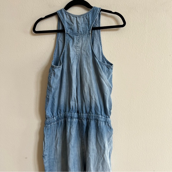 Bella Dahl Jumper Denim Jumpsuit Size Medium - Picture 4 of 8